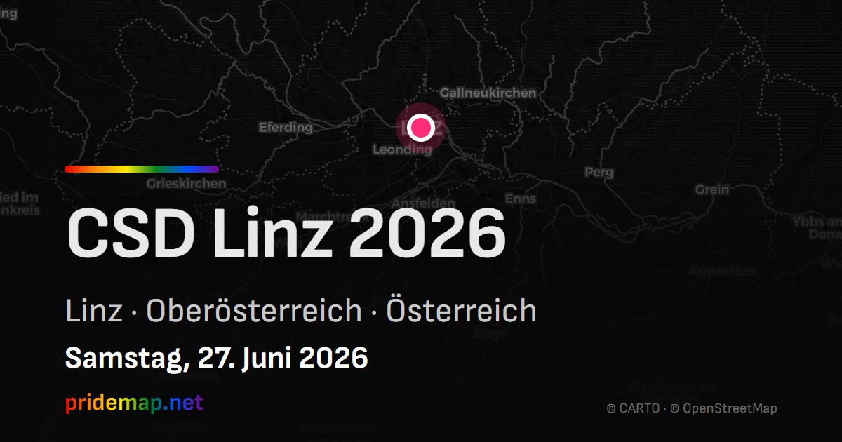 CSD Linz 2026 — Linz, Österreich