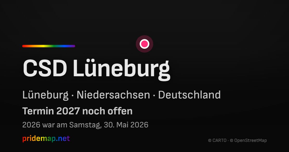 CSD Lüneburg — Lüneburg, Deutschland