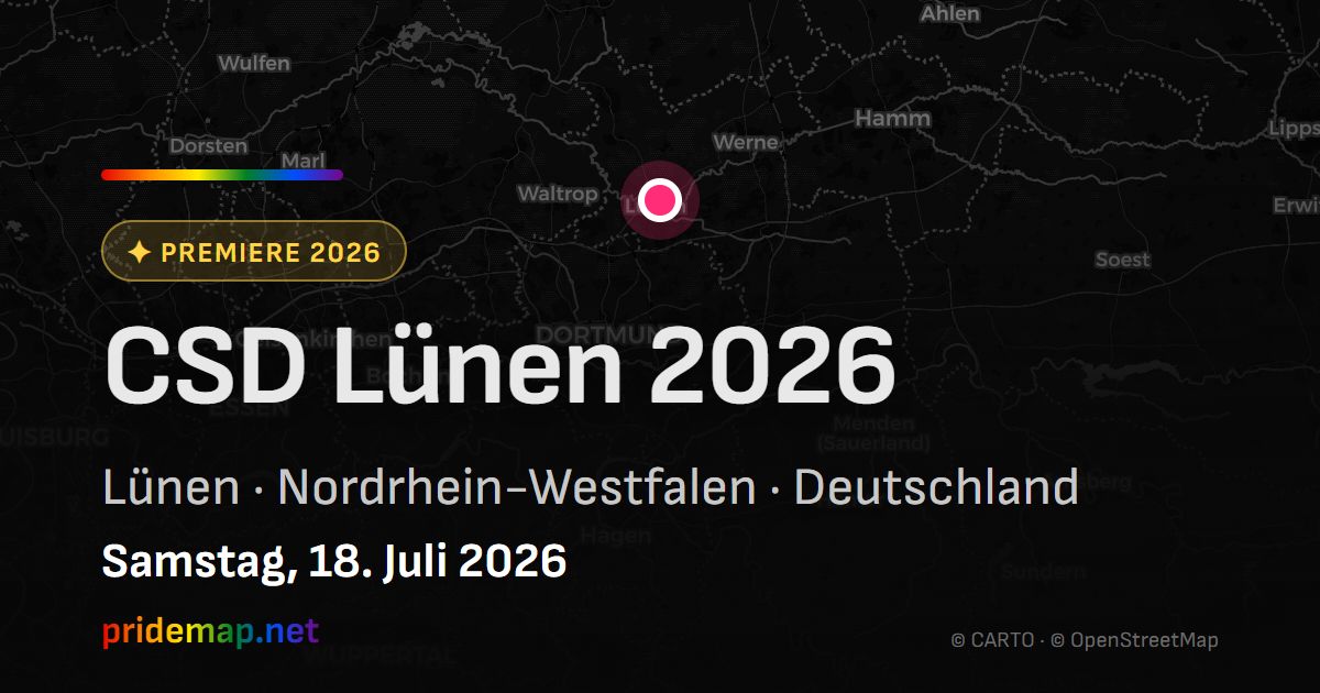 CSD Lünen 2026 — Lünen, Deutschland