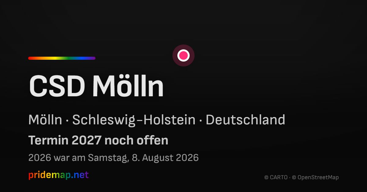 CSD Mölln — Mölln, Deutschland