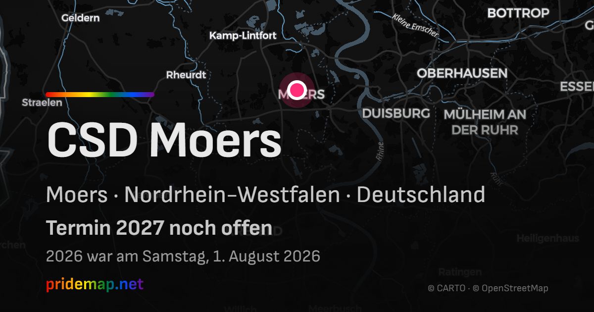 CSD Moers — Moers, Germany