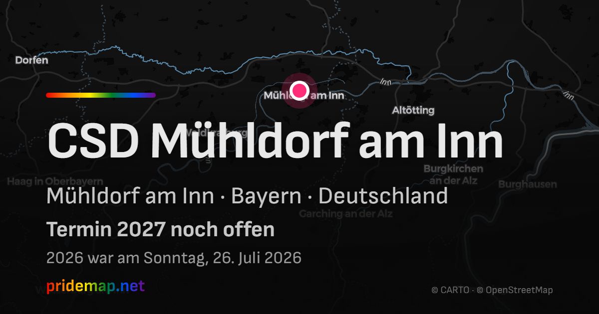 CSD Mühldorf am Inn — Mühldorf am Inn, Germany