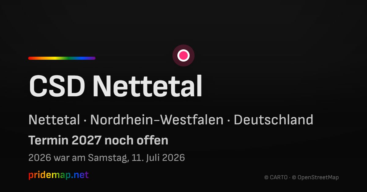 CSD Nettetal — Nettetal, Deutschland