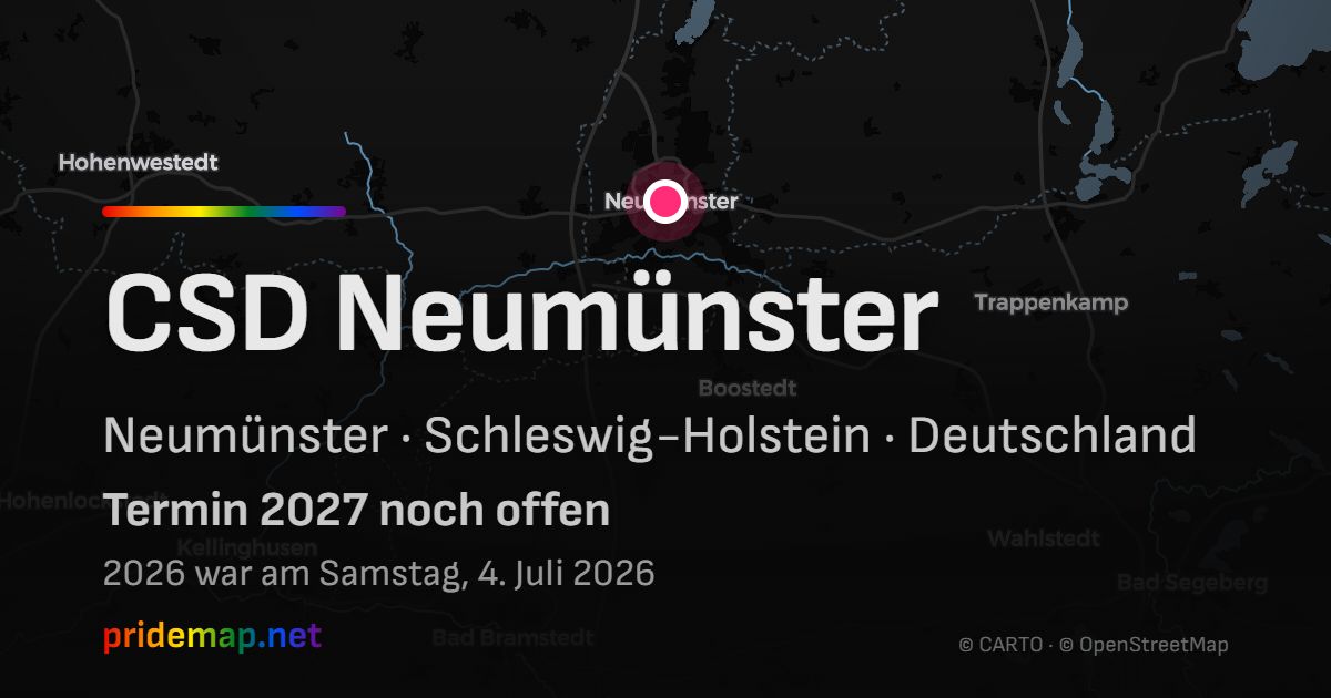 CSD Neumünster — Neumünster, Deutschland