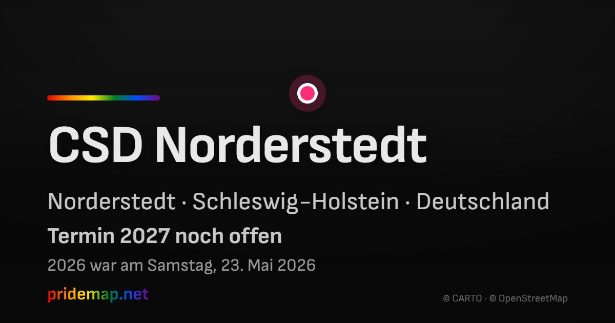 CSD Norderstedt — Norderstedt, Deutschland