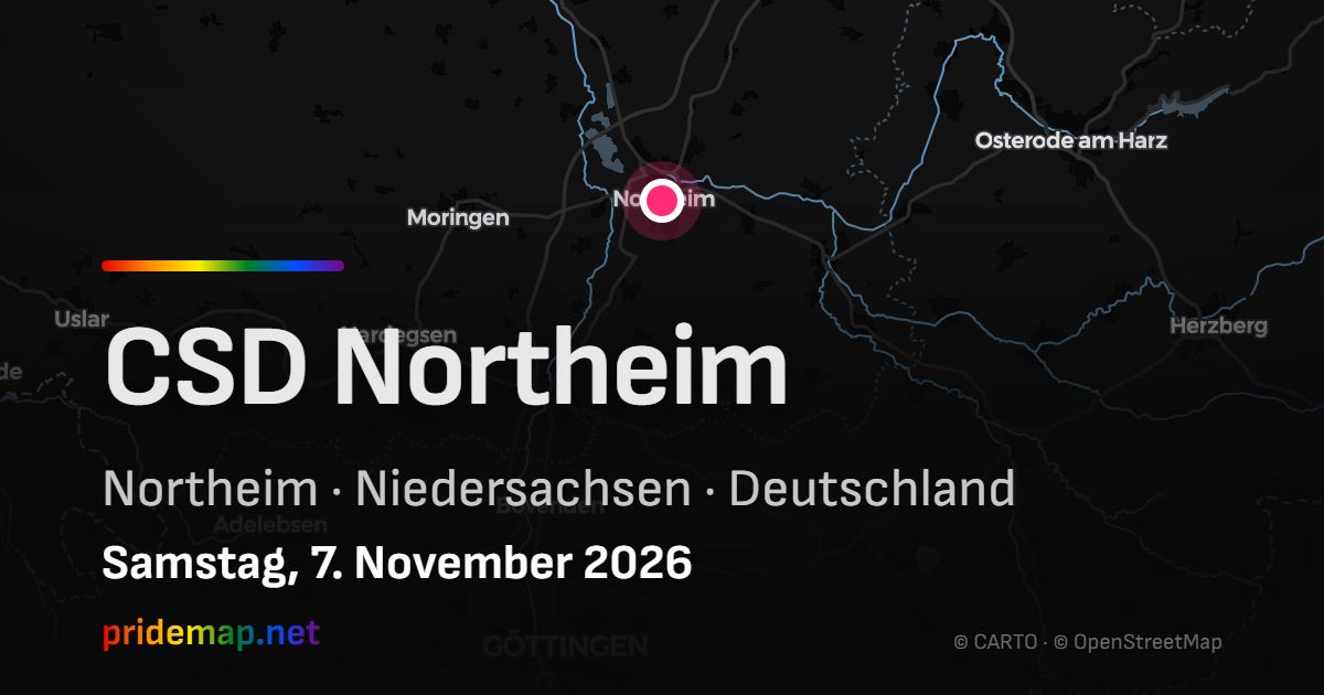 CSD Northeim — Northeim, Deutschland