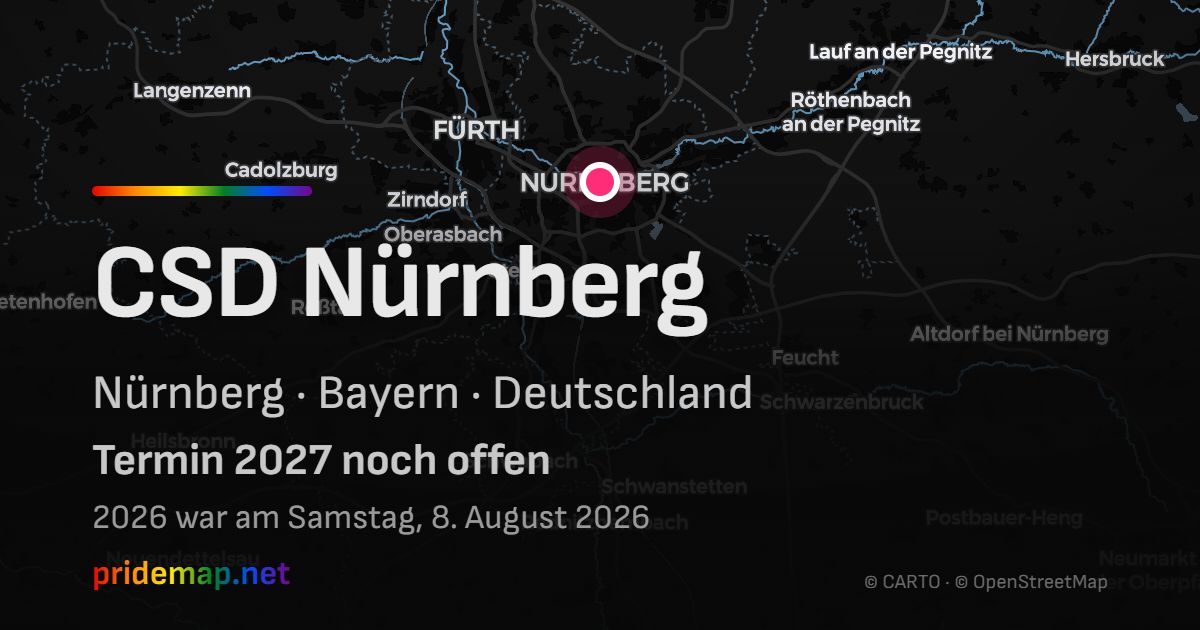 CSD Nürnberg — Nürnberg, Deutschland
