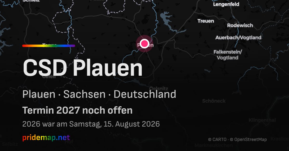 CSD Plauen — Plauen, Germany