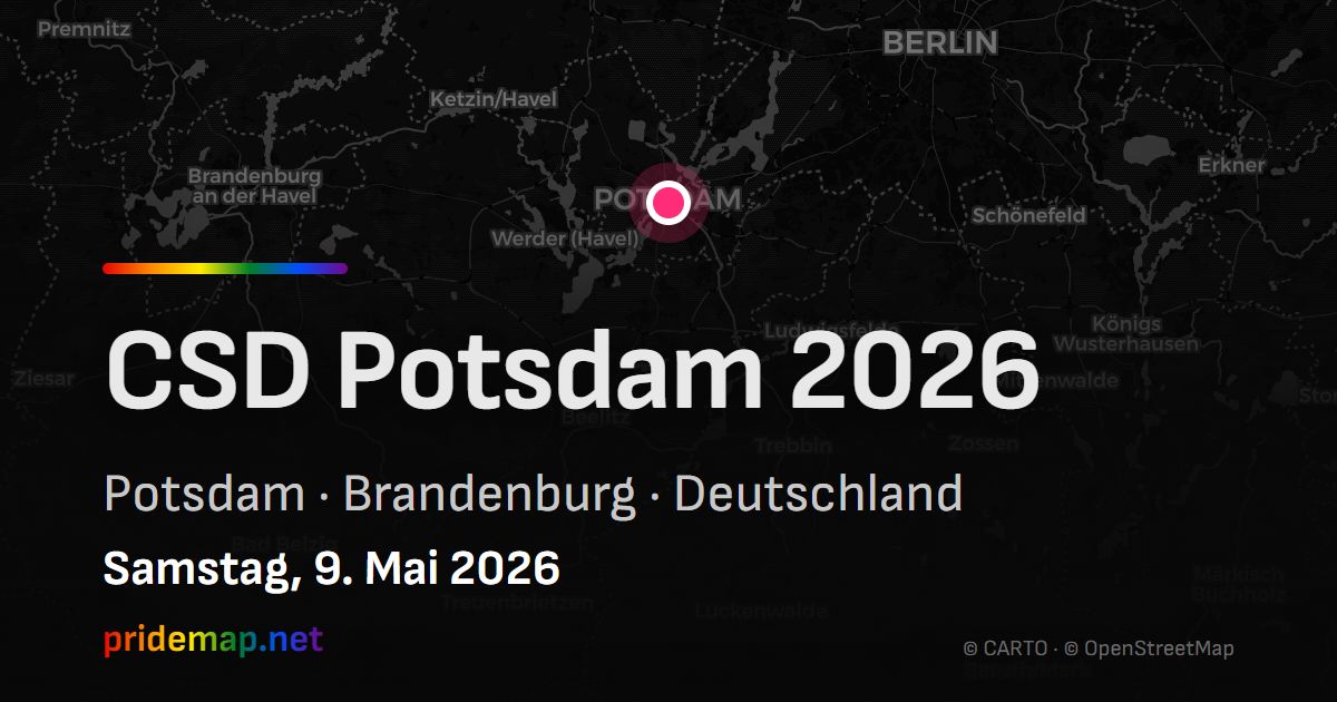 CSD Potsdam 2026 — Potsdam, Deutschland