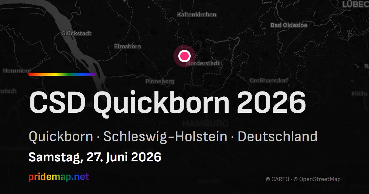 CSD Quickborn 2026 — Quickborn, Deutschland