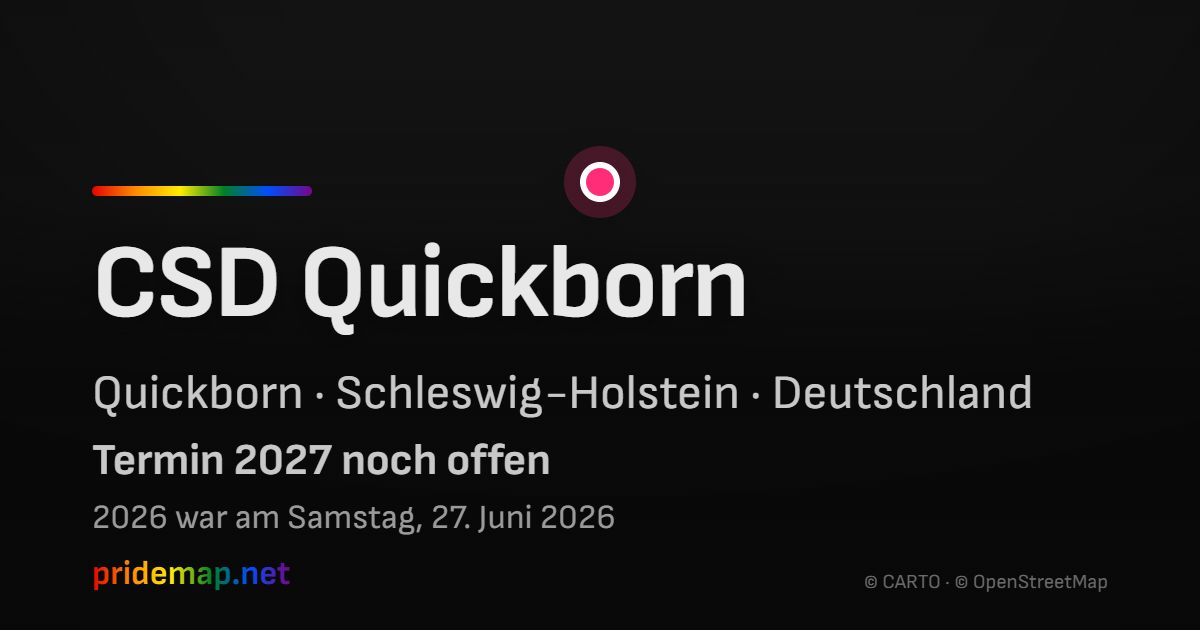CSD Quickborn — Quickborn, Deutschland