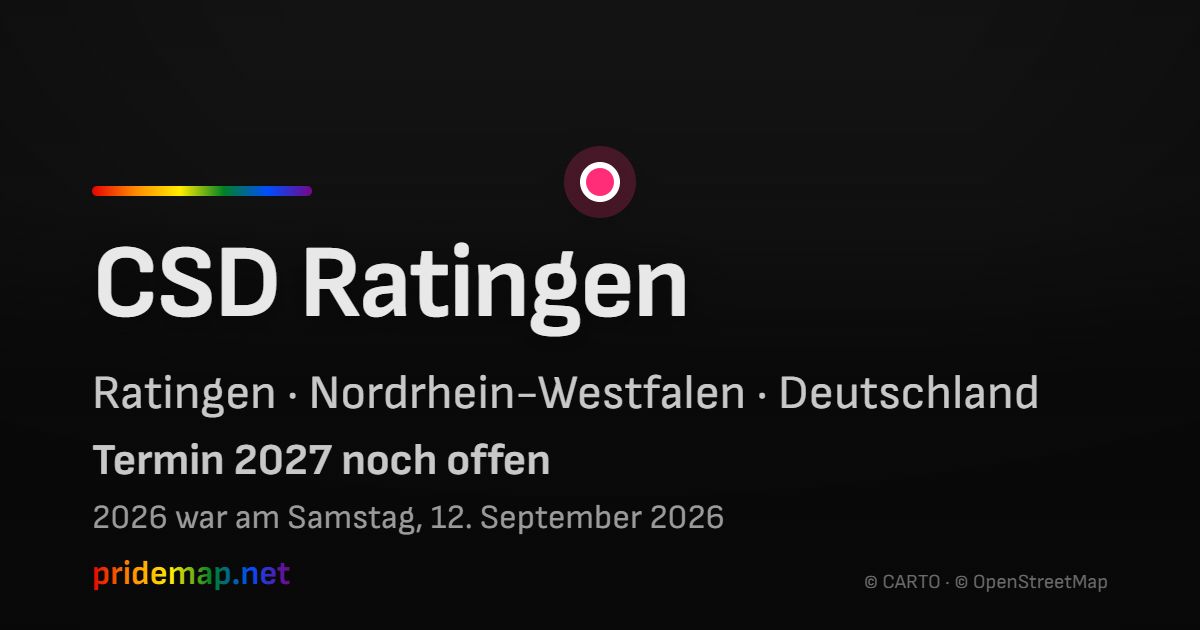 CSD Ratingen — Ratingen, Germany