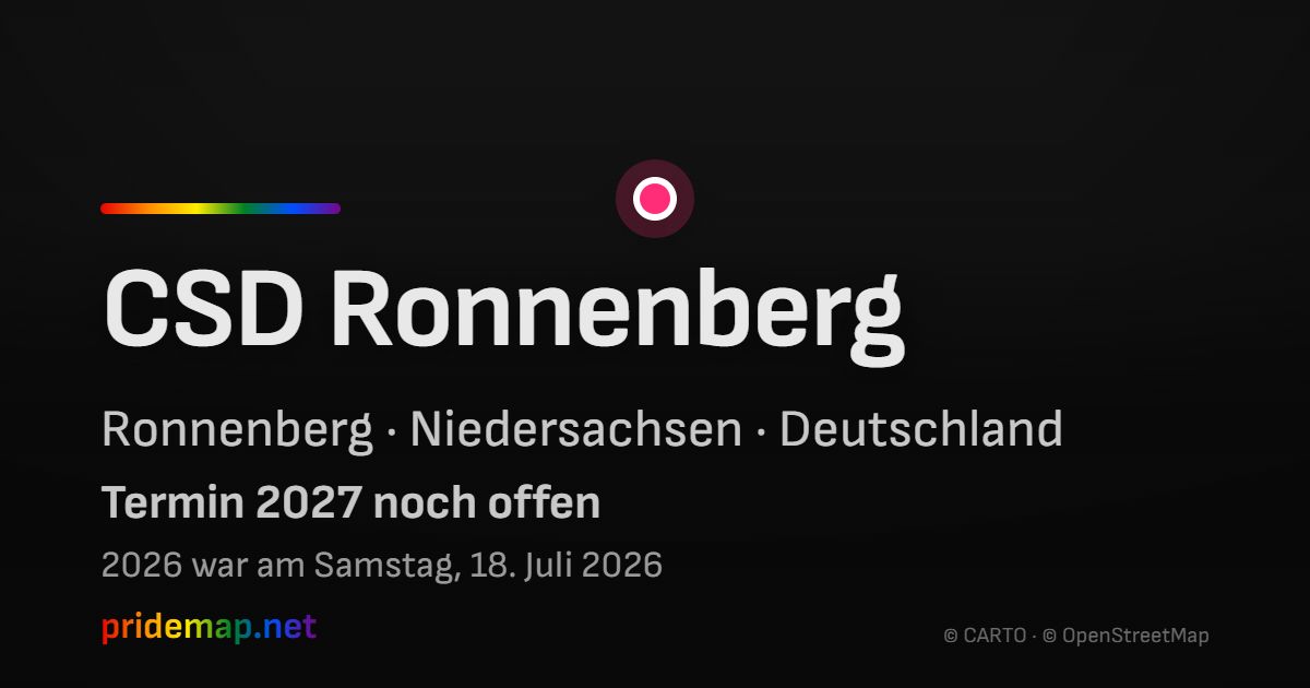 CSD Ronnenberg — Ronnenberg, Deutschland