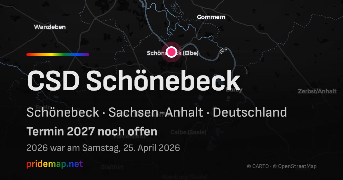 CSD Schönebeck — Schönebeck, Deutschland