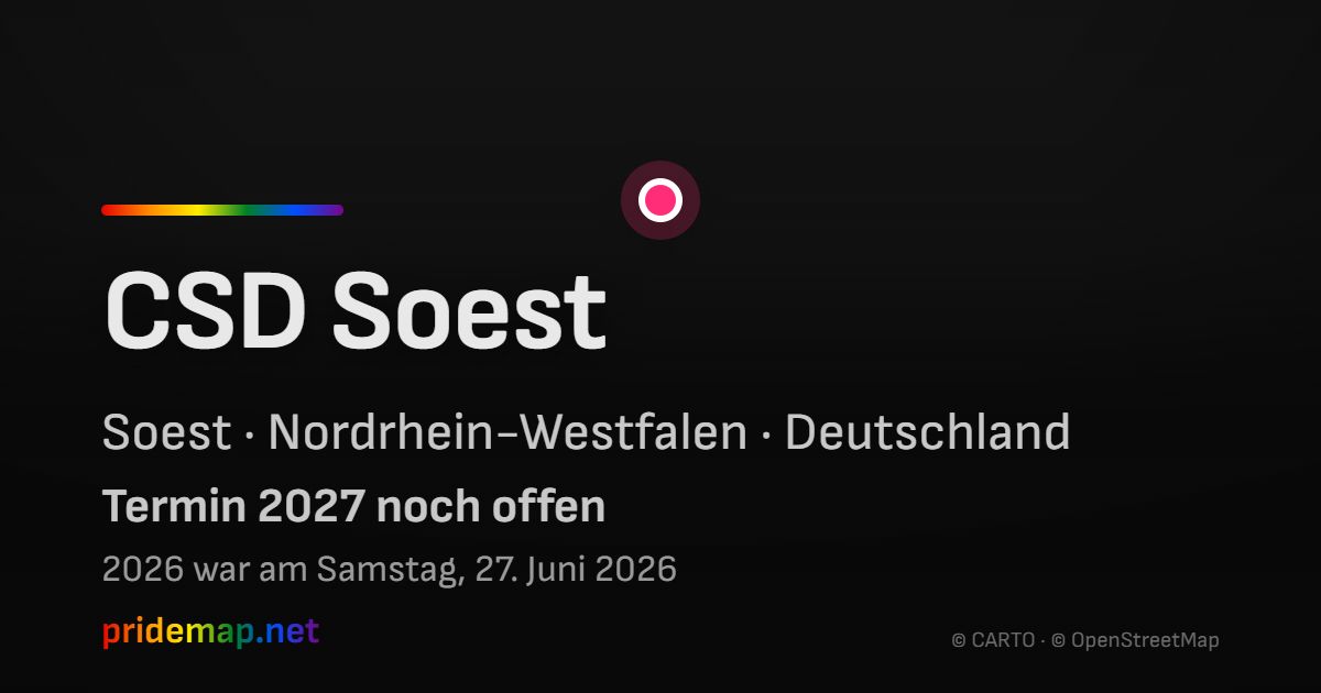 CSD Soest — Soest, Deutschland