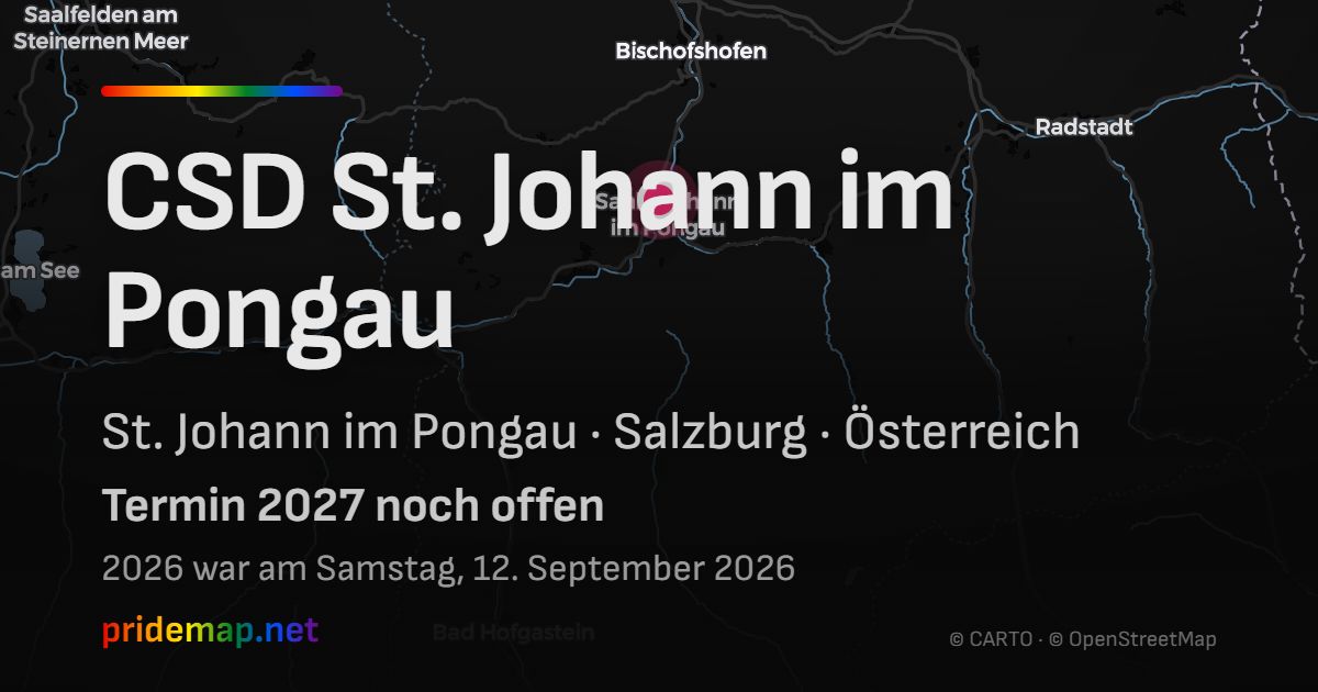 CSD St. Johann im Pongau — St. Johann im Pongau, Österreich
