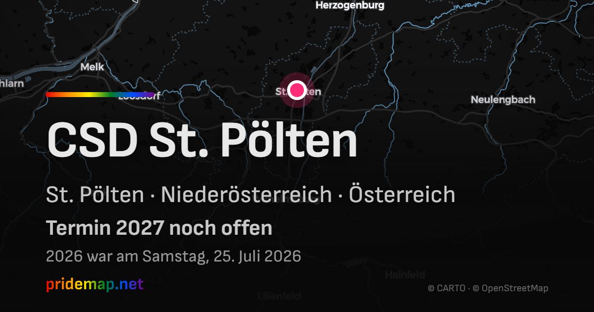 CSD St. Pölten — St. Pölten, Österreich