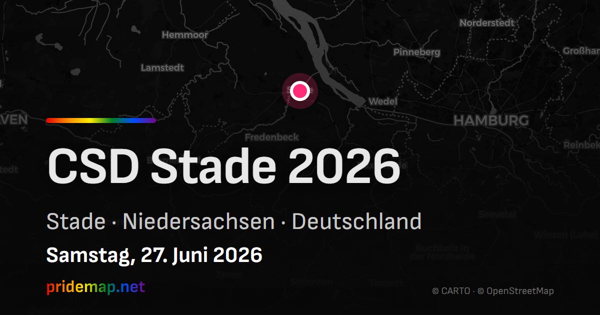 CSD Stade 2026 — Stade, Deutschland