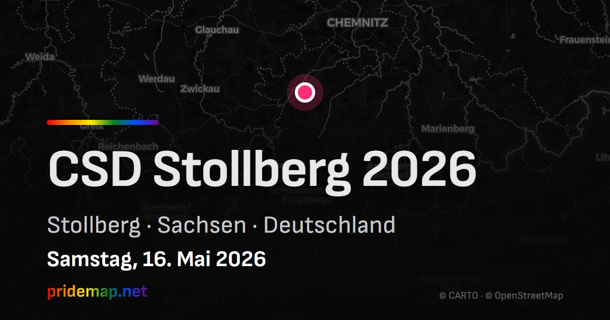 CSD Stollberg 2026 — Stollberg, Germany