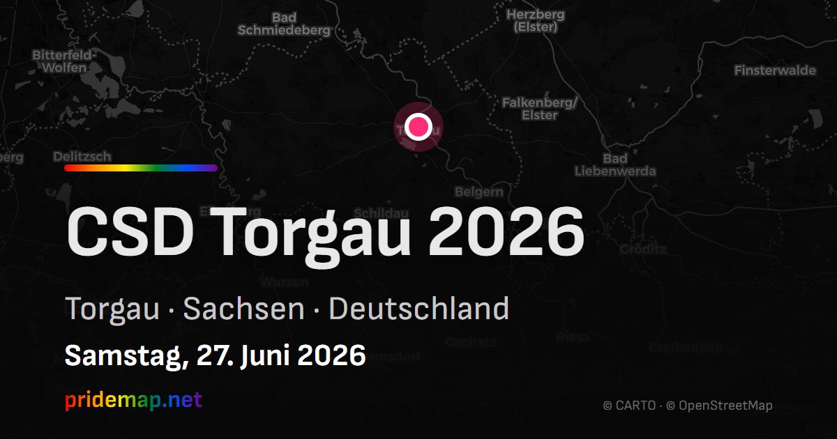 CSD Torgau 2026 — Torgau, Germany