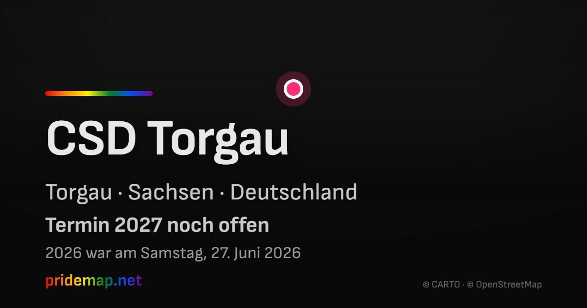CSD Torgau — Torgau, Deutschland
