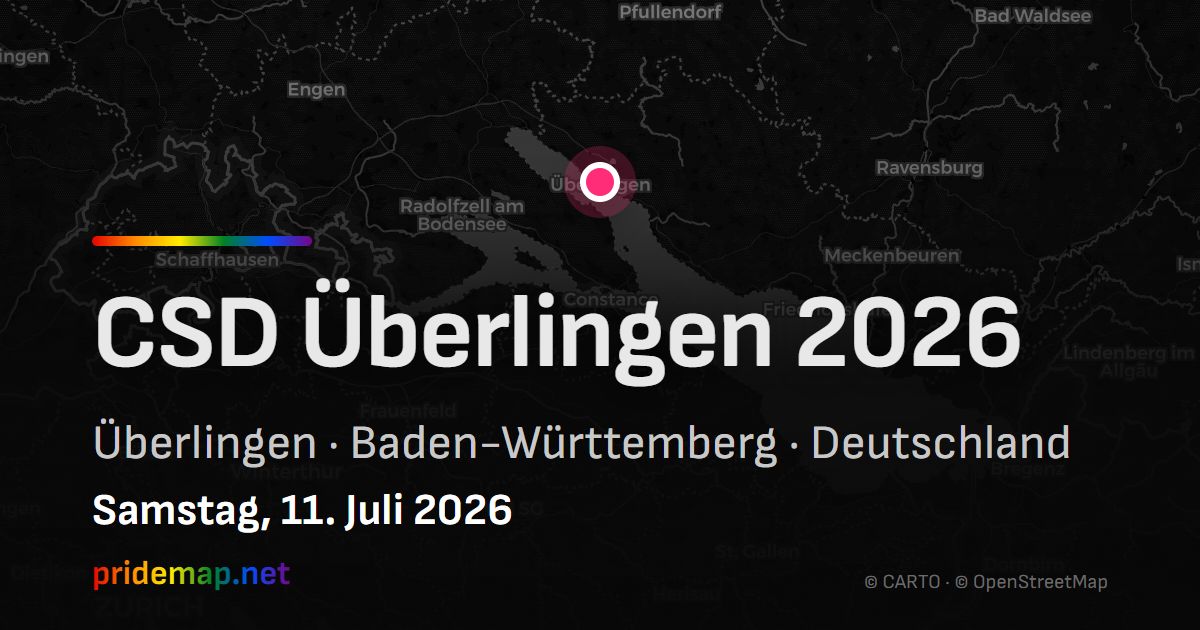 CSD Überlingen 2026 — Überlingen, Germany
