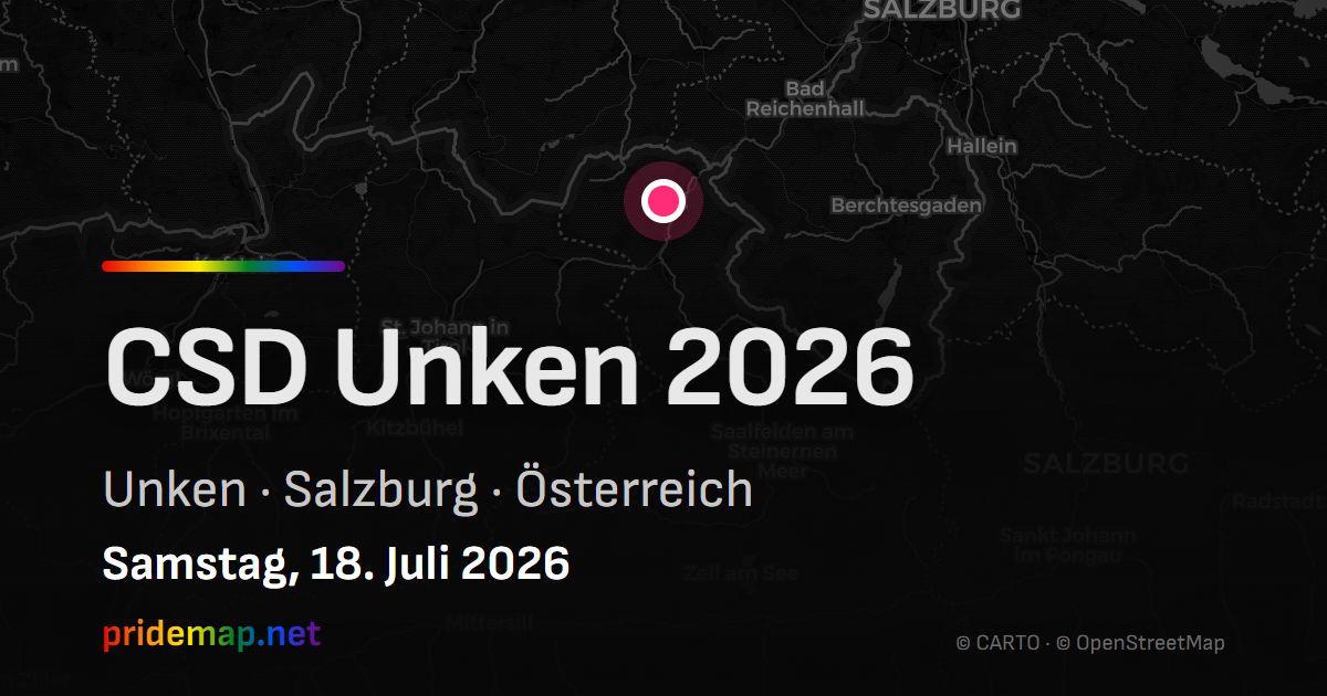 CSD Unken 2026 — Unken, Österreich