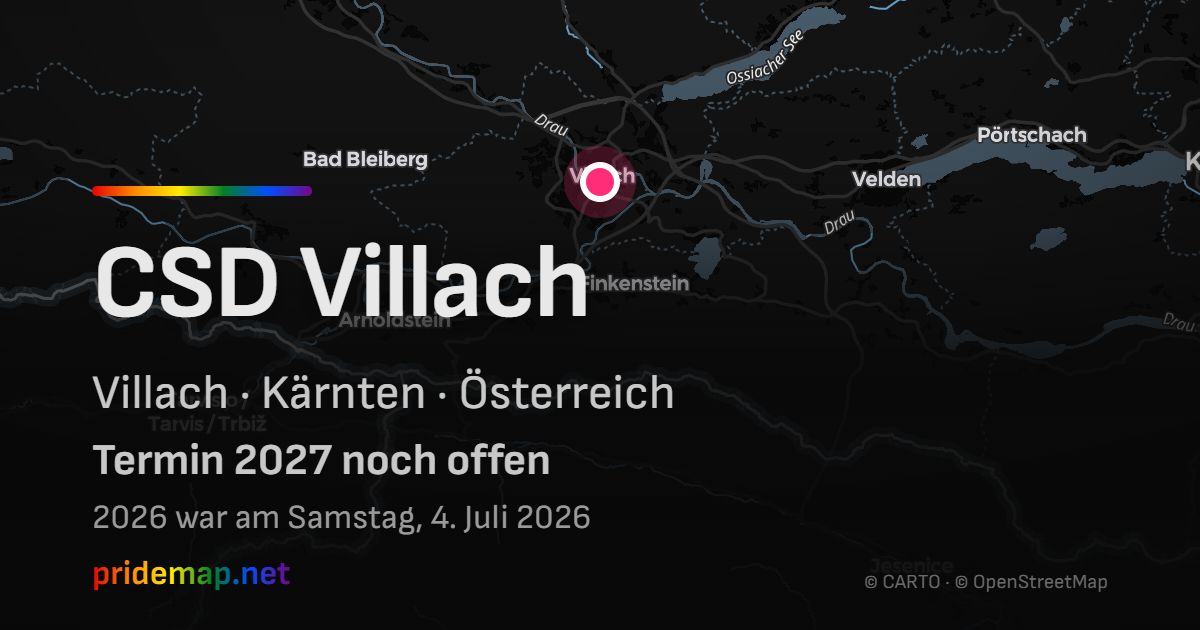 CSD Villach — Villach, Österreich