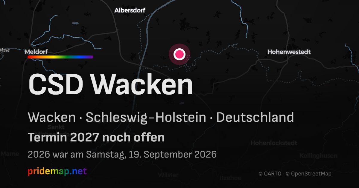 CSD Wacken — Wacken, Germany
