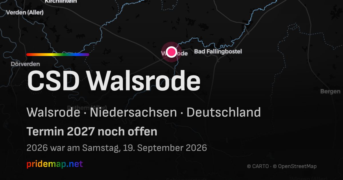 CSD Walsrode — Walsrode, Germany