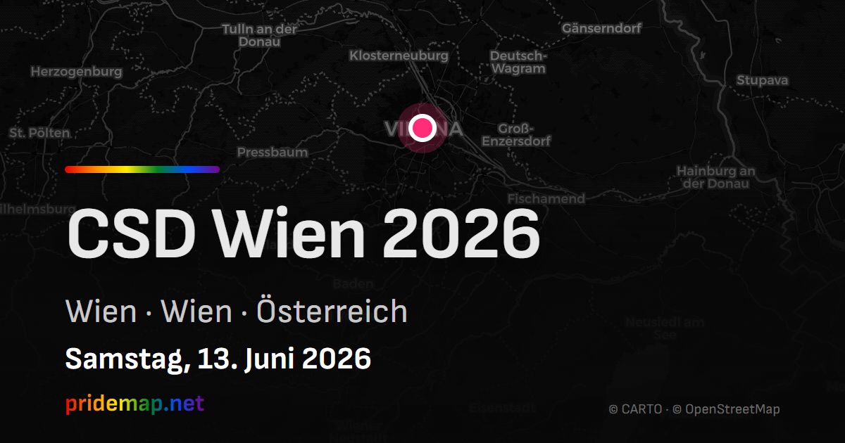 CSD Wien 2026 — Vienna, Austria