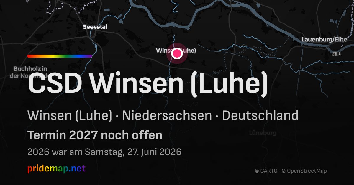 CSD Winsen (Luhe) — Winsen (Luhe), Deutschland