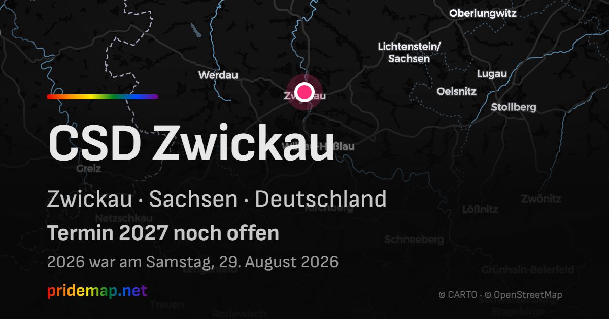 CSD Zwickau — Zwickau, Deutschland