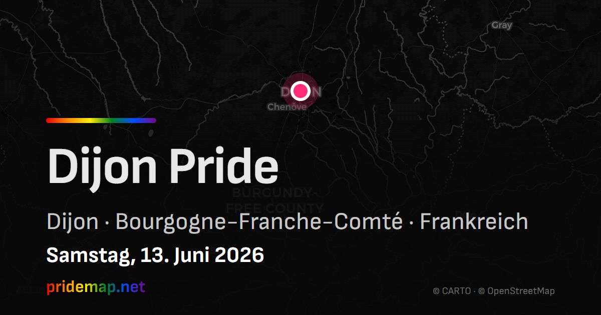 Dijon Pride — Dijon, Frankreich