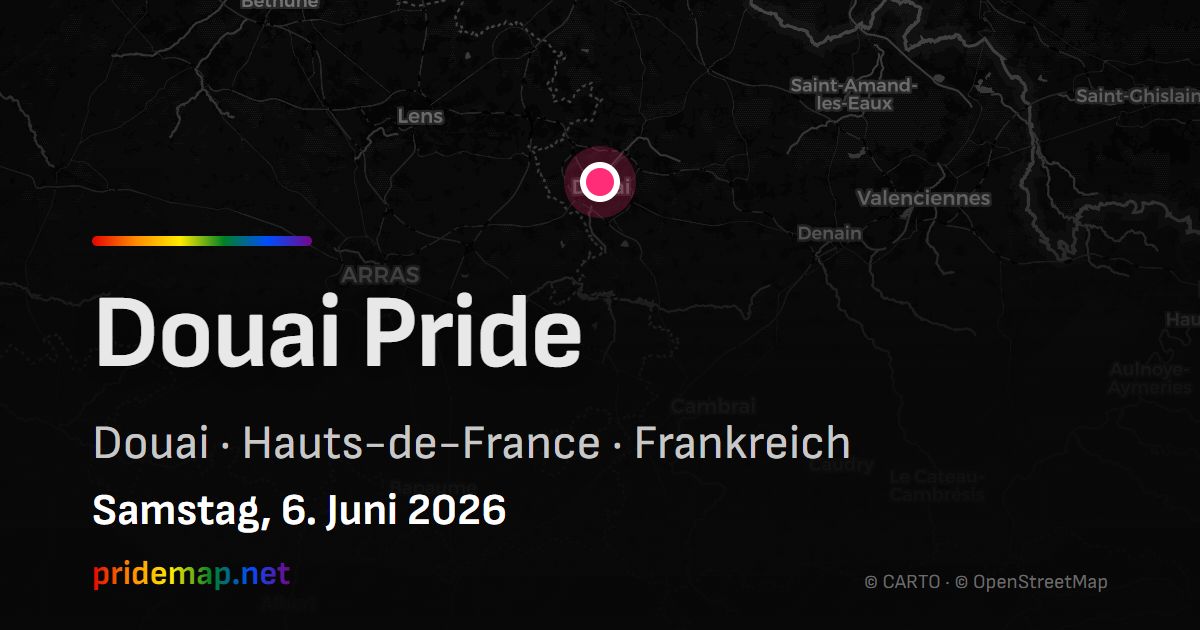 Douai Pride — Douai, Frankreich