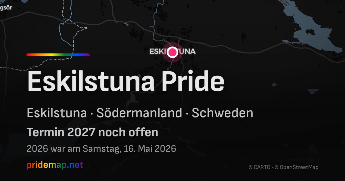 Eskilstuna Pride — Eskilstuna, Schweden