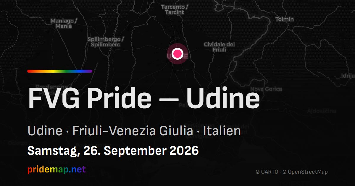 FVG Pride – Udine — Udine, Italien