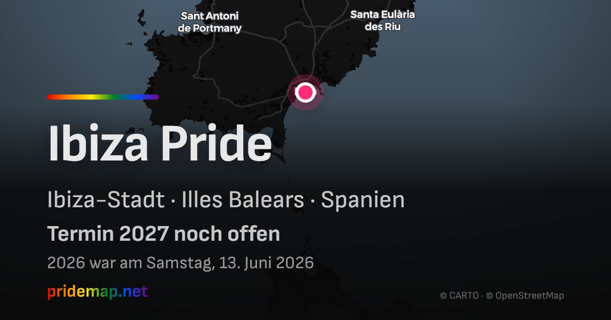 Ibiza Pride — Ibiza Town, Spain