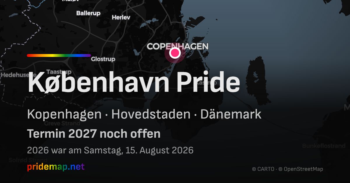 København Pride — Copenhagen, Denmark