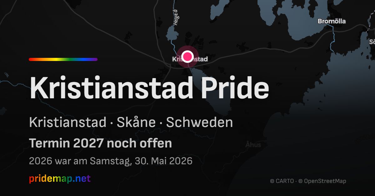Kristianstad Pride — Kristianstad, Schweden
