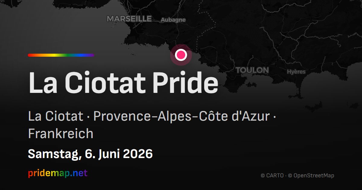 La Ciotat Pride — La Ciotat, France