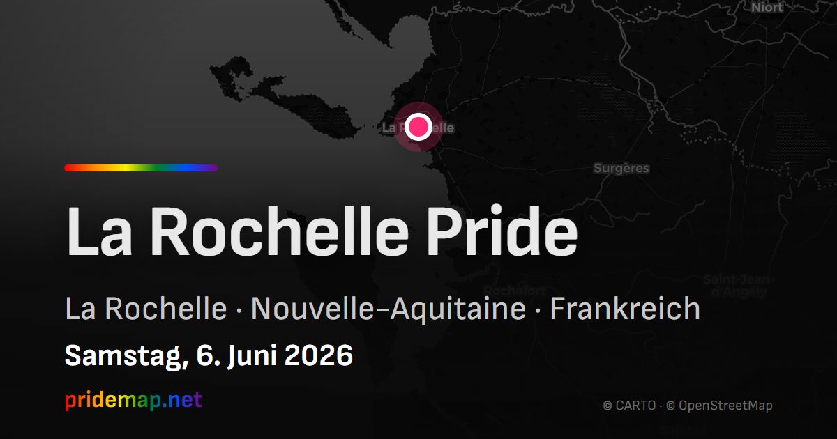 La Rochelle Pride — La Rochelle, Frankreich