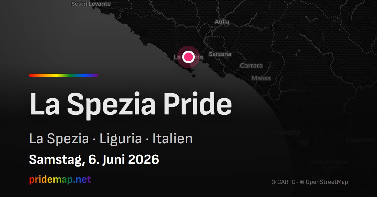La Spezia Pride — La Spezia, Italien