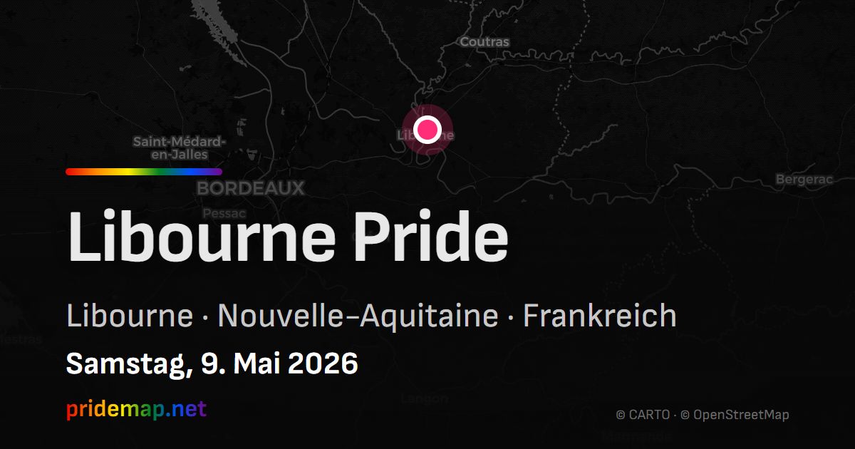 Libourne Pride — Libourne, Frankreich