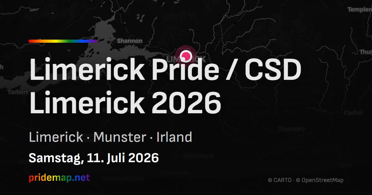 Limerick Pride / CSD Limerick 2026 — Limerick, Irland