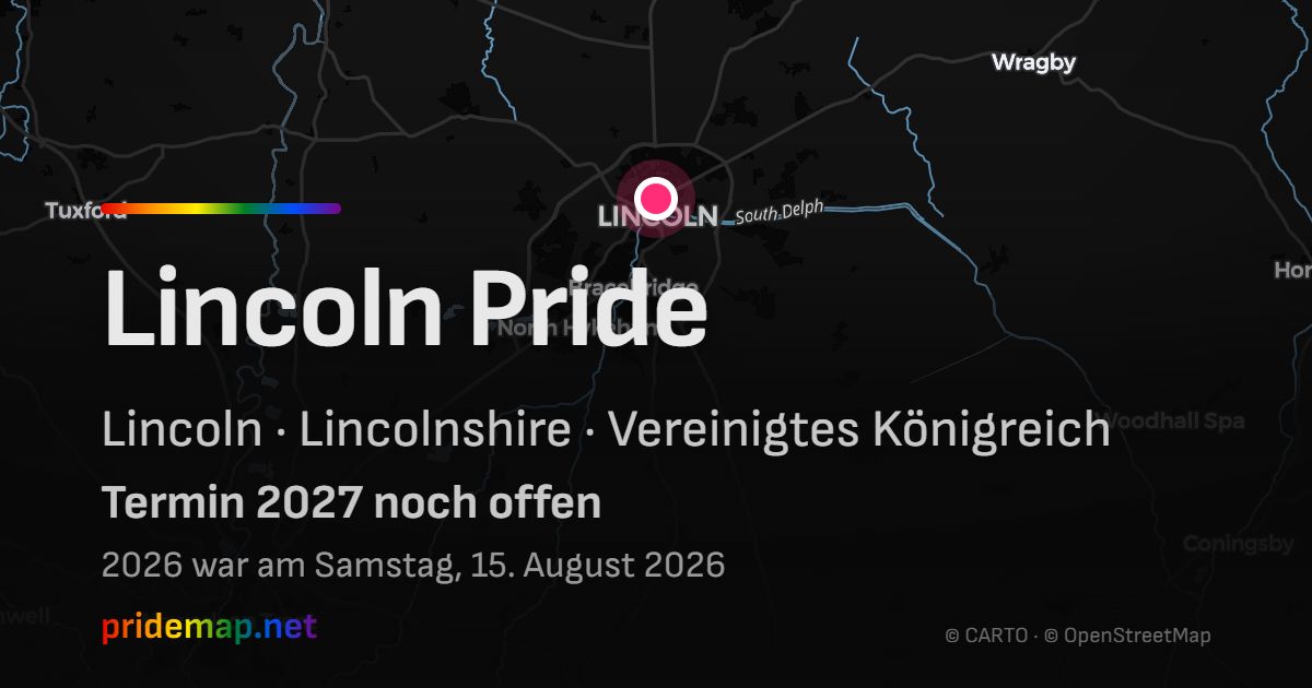 Lincoln Pride — Lincoln, United Kingdom