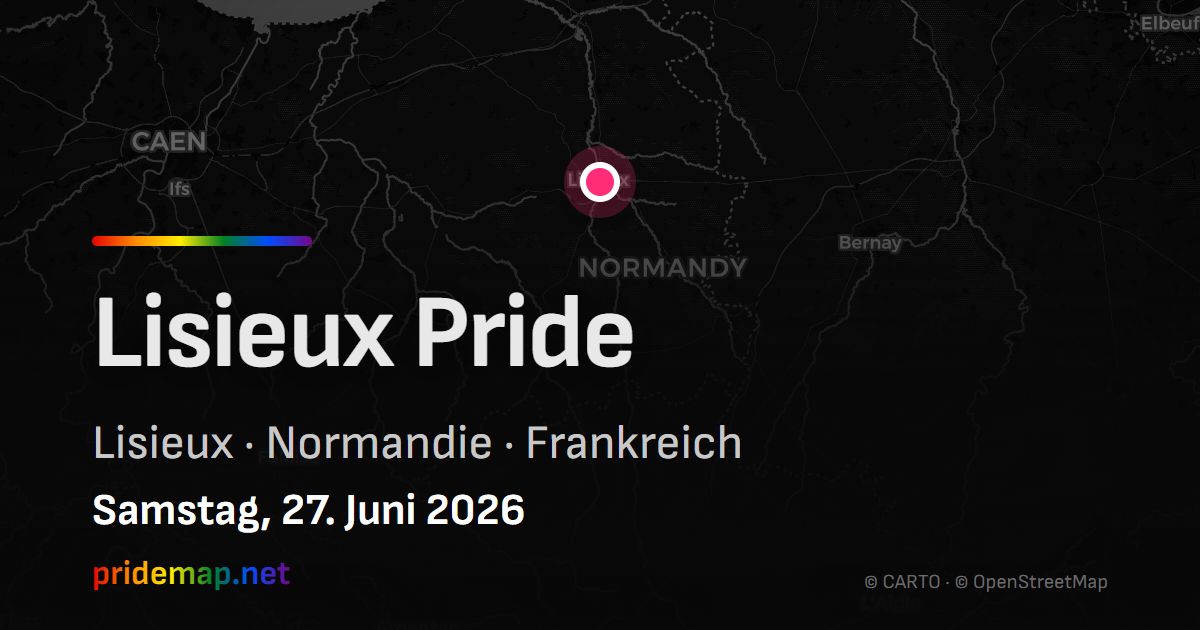 Lisieux Pride — Lisieux, France