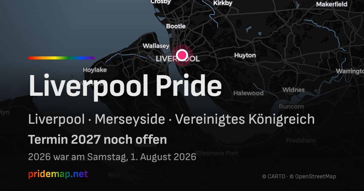 Liverpool Pride — Liverpool, United Kingdom