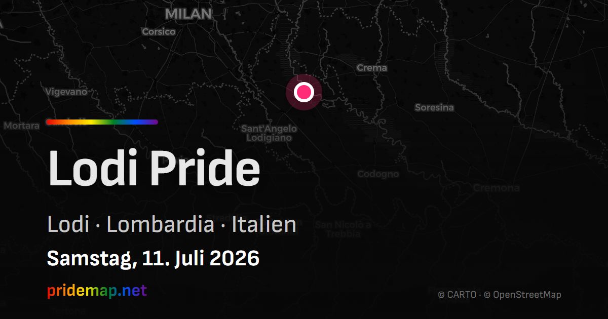Lodi Pride — Lodi, Italien