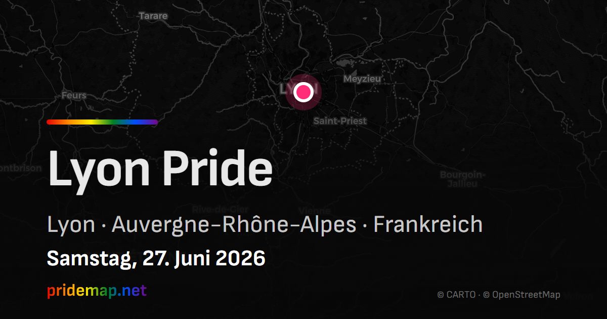 Lyon Pride — Lyon, Frankreich